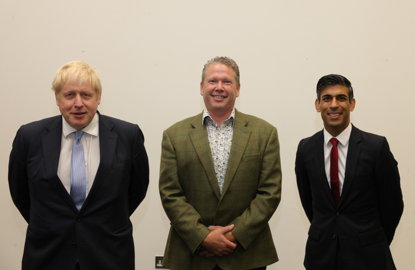 Boris Johnson, Karl & Rushi Sunak