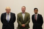 Boris Johnson, Karl & Rushi Sunak