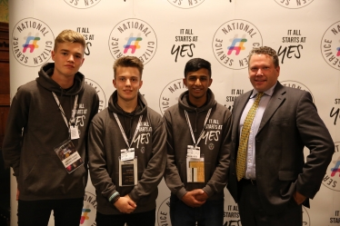Karl at House of Commons’ Reception with NCS Leaders
