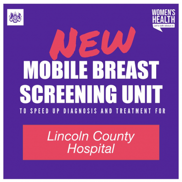 New - Mobile Breast Screening Unit