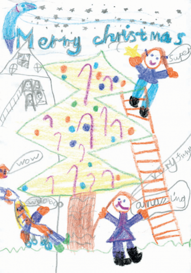 Winner of the 2014 Christmas Card Competition
